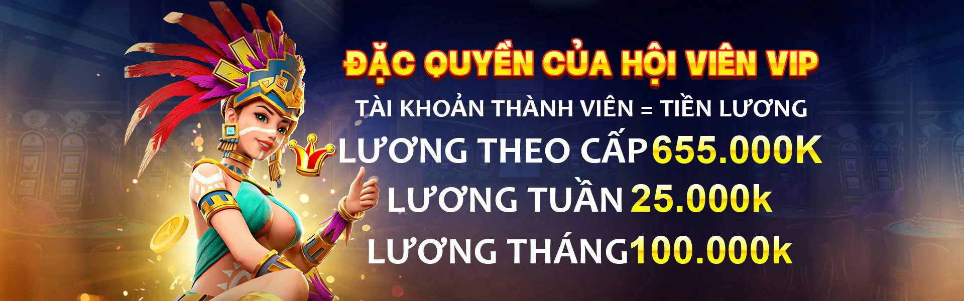 Hình ảnh chính giới thiệu khuyến mãi luck8333